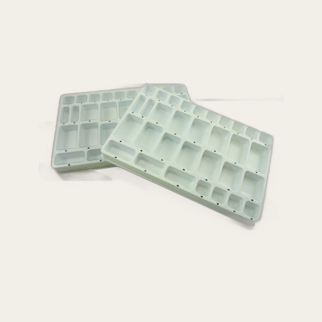 Integrity plastic band organizer with lid 2