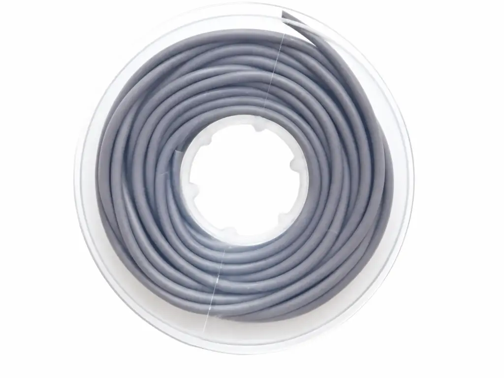 Hollow elastic tubing — clear