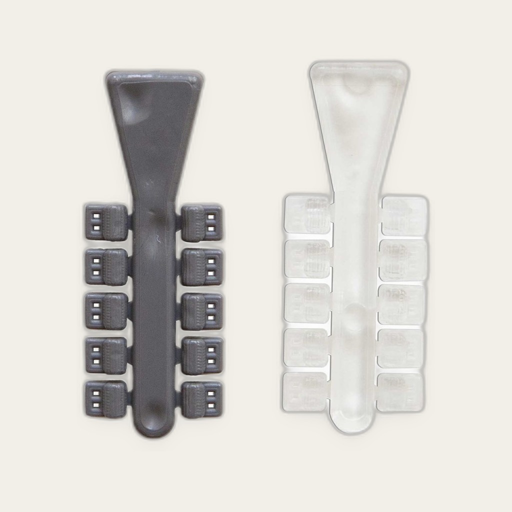 Rotation wedges — gray