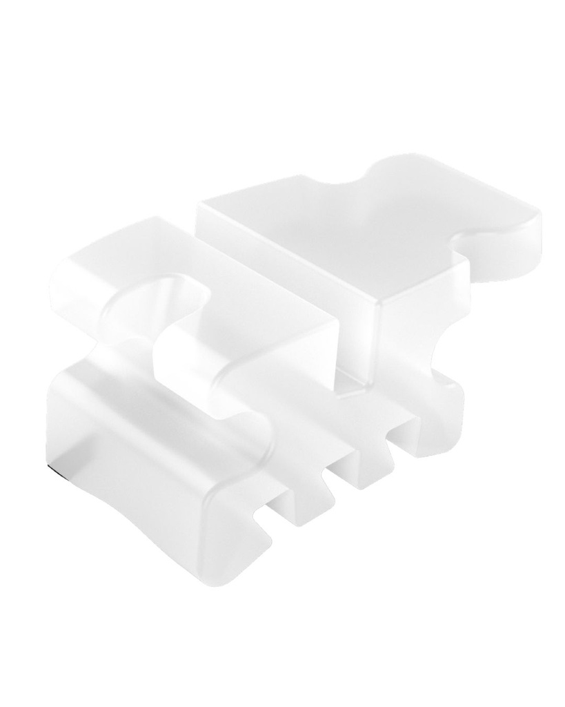 Opaque Composite Bracket — 321 Roth Series (Kit of 20)