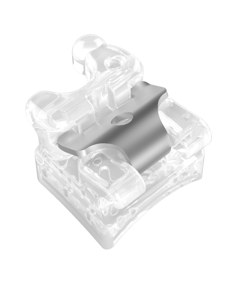 Clear Ceramic SL Bracket — 8F1 Series (Kit of 20)