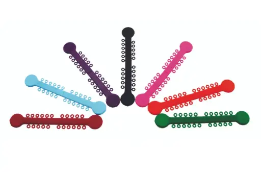 Aurora 26-count ties — individual colors