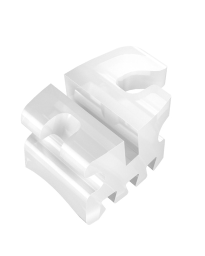Opaque Ceramic Bracket — 722 Bio Series (Kit of 20)