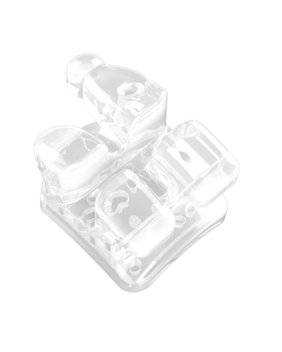 Clear Ceramic PSP Bracket — 8S1 Series (Kit of 20)